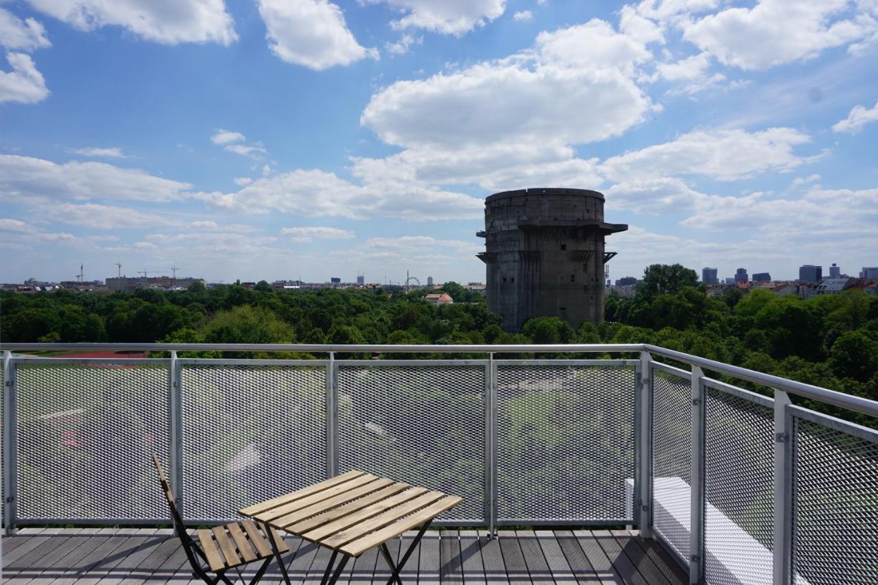 Augartenblick Penthauscombo 15/16 - Blick Zum Riesenrad Apartamento Viena Exterior foto