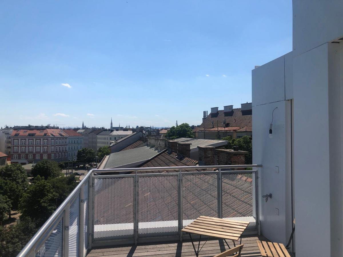 Augartenblick Penthauscombo 15/16 - Blick Zum Riesenrad Apartamento Viena Exterior foto